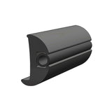 TACO - Flex Vinyl Rub Rail Kit - Black with Black Insert - 50' - 1-7/8" x 1-1/16" - V11-2423BBK50-2