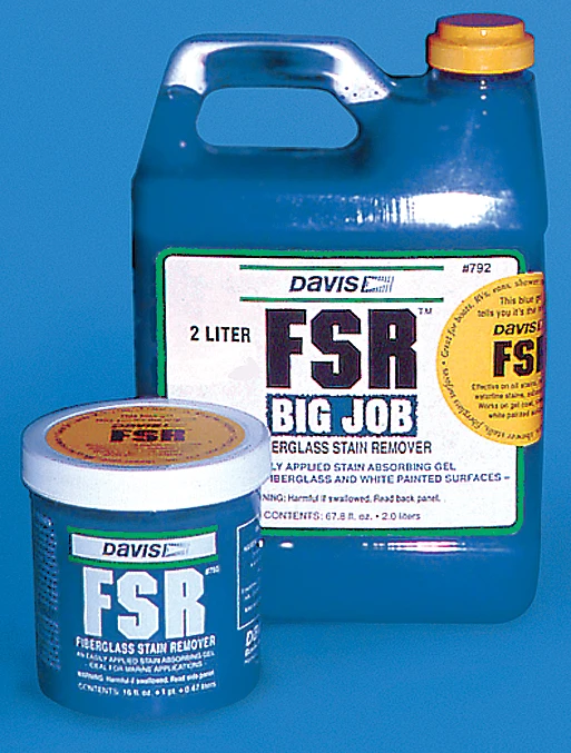 Davis - FSR Big Job Fiberglass Stain Remover - 2-Liter - 792