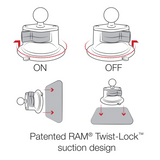 RAM Mounts - SUCTION PHONE MOUNT - RAMB166UN7