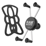 RAM Mounts - Universal X-grip Large Phone/phablet Cradle - RAMHOLUN10BU