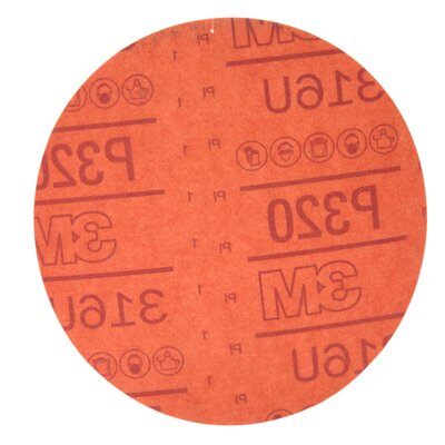 3M - Hookit Red Abrasive Disc Value Pack - 6 inch - P320 Grade - 50 Pack - 01219