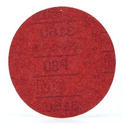 3M - Hookit Red Abrasive Disc - 6 inch - 80 Grit - 25 Pack - 01261