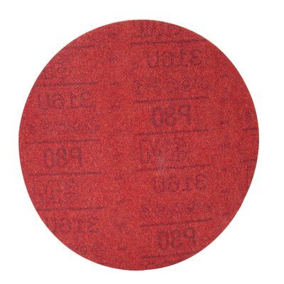 3M - Hookit Red Abrasive Disc - 8 inch - P80 Grit - 25 Pack - 01677