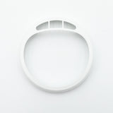 Mercury – Bezel | White | Fits 3-3/8" (85 mm) SC1000 System Gauges & MercMonitors | 8M0204910