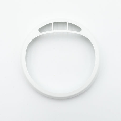 Mercury – Bezel | White | Fits 3-3/8" (85 mm) SC1000 System Gauges & MercMonitors | 8M0204910