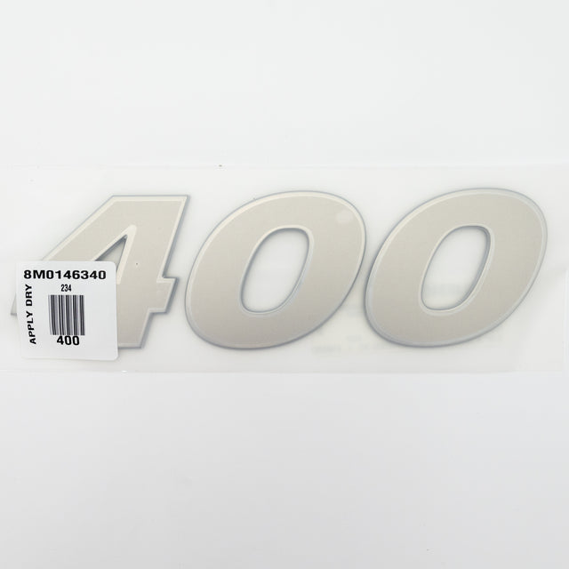 Mercury - 400 Verado Rear Decal- 37-8M0156650