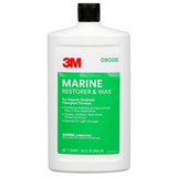 3M - Marine Restorer and Wax - f/ Fiberglass - 32 oz. - 09006