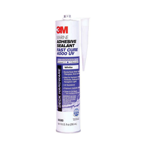 3M - Marine Adhesive Sealant 4000 UV - White - 10 oz - 06580