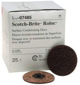 3M - Scotch-Brite Roloc Surface Conditioning Disc - 3 in - 25 Pack - 07485