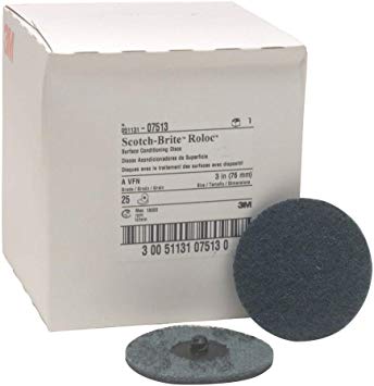 3M - Scotch-Brite Roloc Surface Conditioning Disc - 3 in - 25 Pack - 07513