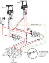 Seastar - Dual Station Gear Shift Unit - 207573