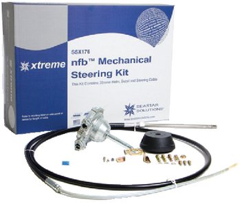 Seastar - Xtreme No Feedback Steering Kit - SSX17623 - Includes 23'  QC Steering Cable