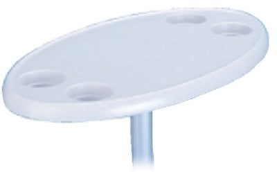 Todd - Oval White Tabletop Only - 01100W