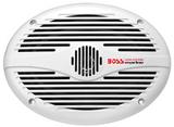 Boss Audio - MR690 Oval Marine Speakers (Pair) - 6" x 9" - White - MR690