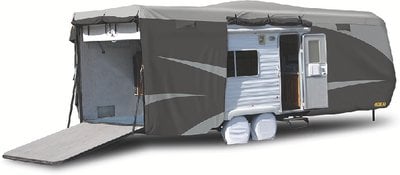 Adco - Toy Hauler Designer Series SFS Aqua Shed Top/Gray Polypropylene Sides - 52271