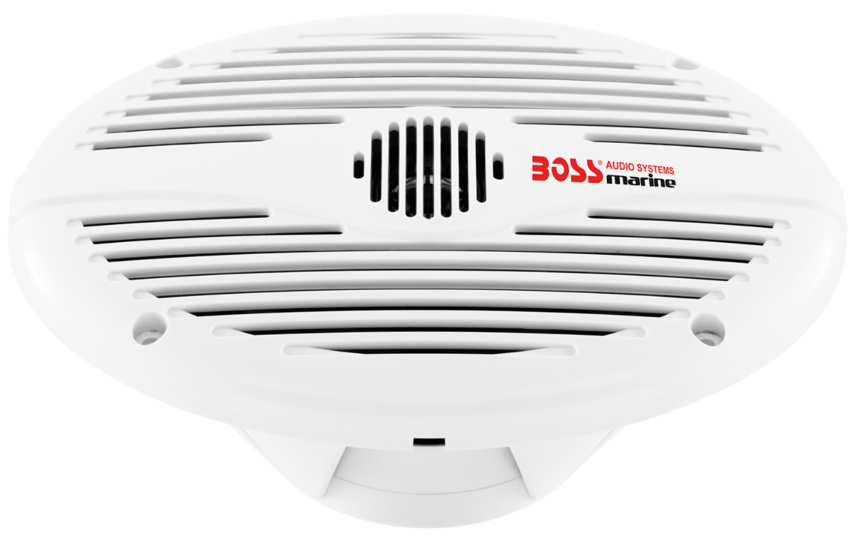 Boss Audio - MR690 Oval Marine Speakers (Pair) - 6" x 9" - White - MR690