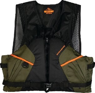 Stearns - Comfort Series Mesh Sportsman's Vests - Black/Green - L - 2000013804