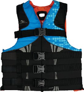 Stearns - Men's Infinity Series Antimicrobial Life Jacket - Blue - S/M - 2000013971