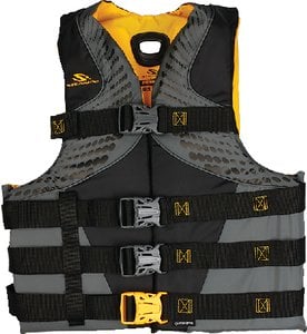 Stearns - Men's Infinity Series Antimicrobial Life Jacket - Gold Rush - S/M - 2000013974