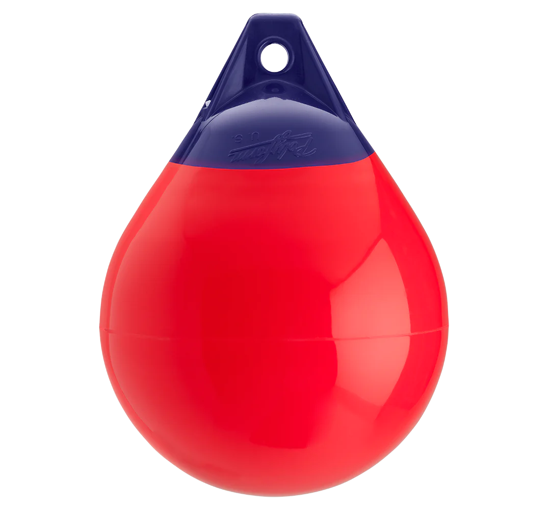 Polyform - "A" Series Buoy - 14-1/2" Dia. - Red - A2R