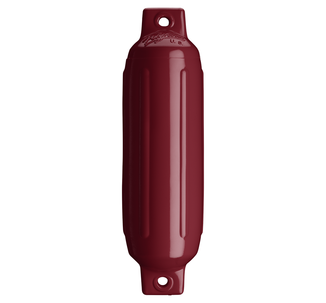 Polyform - 6.5 X 22 Twin Eye Fender, Burgandy - G4BURG