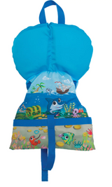 Airhead Treasure Infant Life Jacket, Infant, Blue Treasure Chest / Sea Life Theme -1008801A