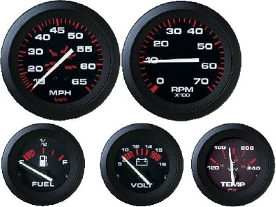 Sierra - Amega Do 2 Voltmeter 8-18V Dc - 57901P