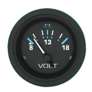 Sierra - Eclipse 12V Voltmeter 8-18 - 68408P