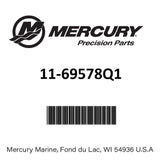 Mercury Quicksilver - Propeller Nut Kit - Fits Mercury/Mariner 30‑60 HP Outboard - 11-69578Q1