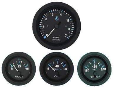 Sierra - Twin Engine IB/Sterndrive Add-On Gauge Kit - 69726P