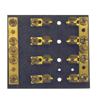 Sierra - Hot Feed Common Ground 6 Gang SFE/AGC/MDL Fuse Block - FS405601