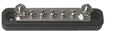 Sierra - 5 Gang Screw Type Bus Bar, 150 Amp - FS46100