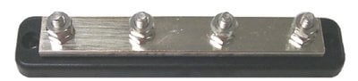 Sierra - 4 Gang 1/4" Stud Type Bus Bar, 250 Amp - FS46350