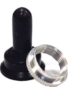 Sierra - Black Boot w/Chrome Ring - MP39280