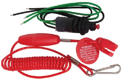 Sierra - Emergency Engine Cut Off Ignition Kill Switch & Lanyard - MP40950