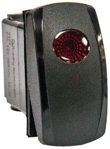 Sierra - Illuminated Weather Resistant Contura V Rocker Switch - RK19320