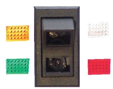 Sierra - Illuminated Weather Proof Rocker Switch, Off/On - RK19510K