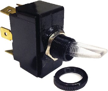 Sierra - Illuminated Toggle Switch, On/Off/On - TG40010