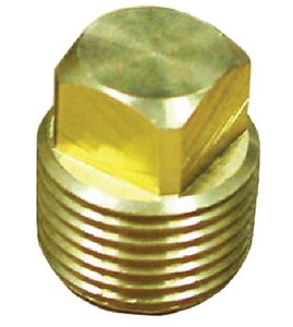 Moeller - Replacement Brass Garboard Drain Plug – 1/2″ IPT - 02030710
