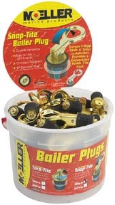 Moeller - Brass Snap-Tite Bailer Plug - 1" - 50 per Bucket - 02900050