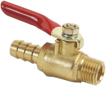 Moeller - Shut-Off Valve - 3/8" Barb x 1/4" NPT - 03330610