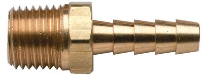 Moeller - Brass Hose Barb - Male - 1/4" x 1/8" NPT - 03343310