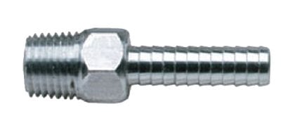 Moeller - Aluminum Hose Barb - 1/4" NPT x 3/8" - Male - 03344210