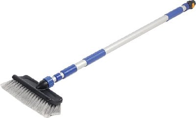 Camco - FLOW THROUGH WASH BRUSH,TELESCOPING WASH BRUSH - 41960