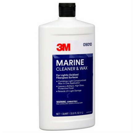 3M - Marine Cleaner and Wax - f/ Fiberglass - 33.8 oz. - 09010