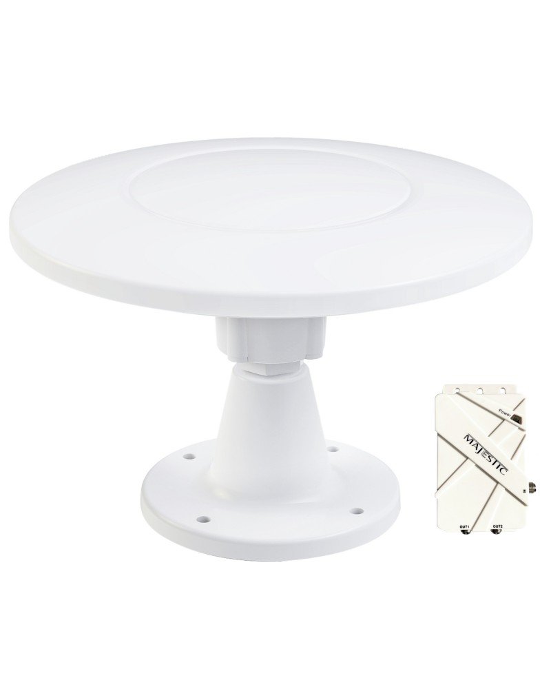 Majestic - UFO X RV 30dB Digital TV Antenna f/RVs - UFO X RV