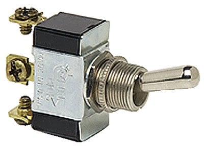 Cole Hersee - TOGGLE SWITCH SINGLE POLE,HEAVY-DUTY SINGLE POLE TOGGLE SWITCH - 5586BX