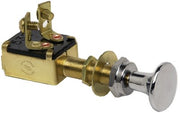 Cole Hersee - Push Pull Switch Chrome - M628
