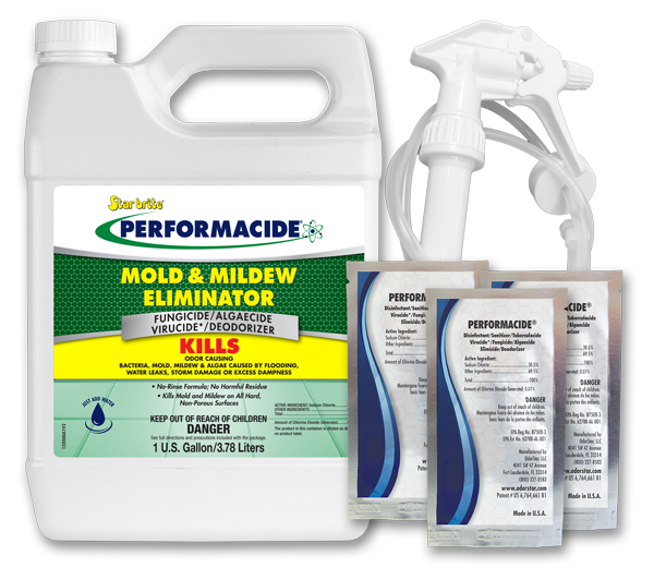 Starbrite - Performacide Mold & Mildew Eliminator - 1 Gallon - 122000