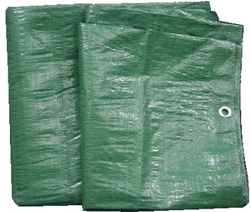 Tarps - Tarp Green Poly 8' X 10' - 97011G